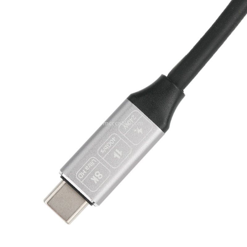 高速usbの延長ケーブル、USBのタイプC 4.0、40GbpsへのUSBのタイプC