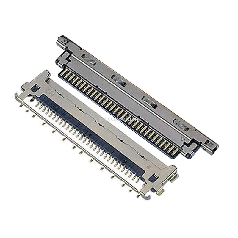 VS II 20846-020T 030T 040T 0.5mmのピッチ,水平交配型マイクロコアキシャルコネクタ