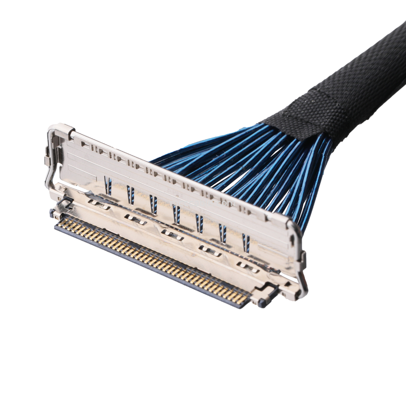 IDC CABLE 20679 20729 シリーズ 20679-050T-01 50P 0.4mm ピッチ ホリジナルペアリング ミニチュア同軸ケーブル カスタマイズ