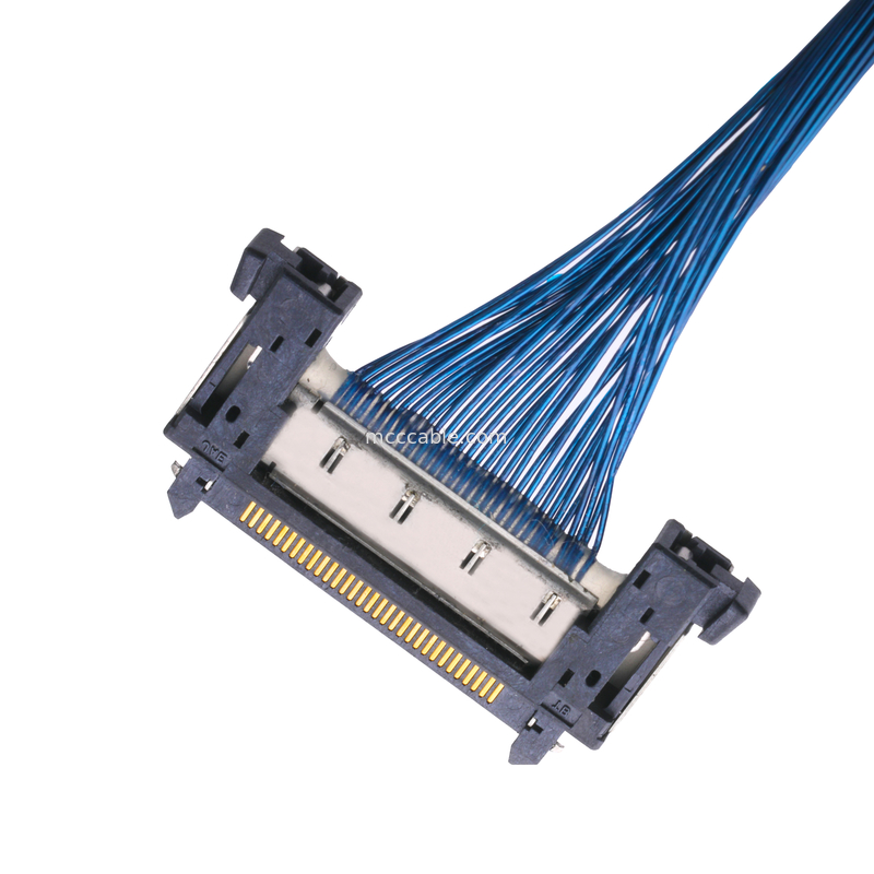 FI RE31CL LCD Lvdsのケーブルによってカスタマイズされるケーブル会議0.3mmピッチのmolexワイヤー馬具へのJAE FI-RE31CL