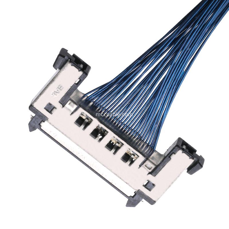 FI RE31CL LCD Lvdsのケーブルによってカスタマイズされるケーブル会議0.3mmピッチのmolexワイヤー馬具へのJAE FI-RE31CL
