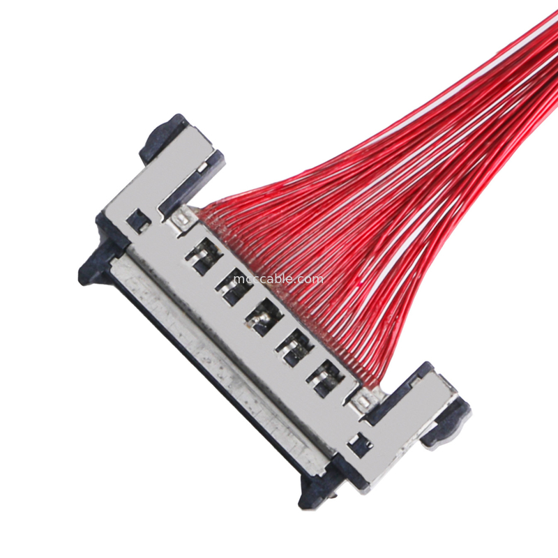 FI RE41CL 0.3mmピッチのMolexワイヤー馬具へのLCD Lvdsのケーブル会議JAE FI-RE41CL