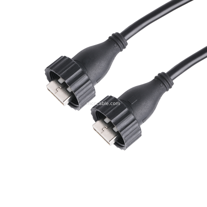 USB2.0 Aのタイプ男性のタイプのAからUSB2.0男性のタイプ産業コネクター ケーブル