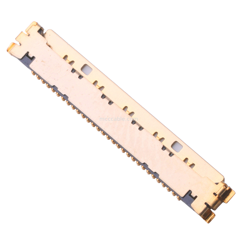 マイクロ同軸へのDF81 30P SHL 30S Lvds 30のピン コネクタ ケーブル0.4mmピッチ