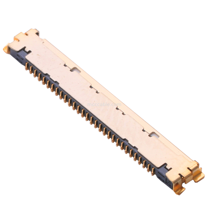 マイクロ同軸へのDF81 30P SHL 30S Lvds 30のピン コネクタ ケーブル0.4mmピッチ