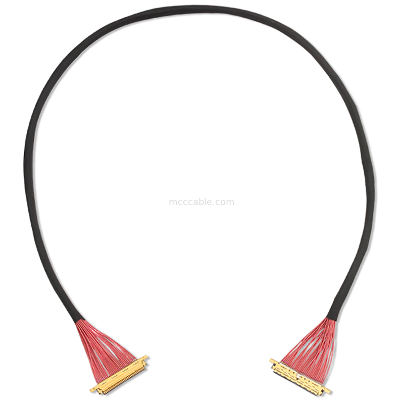 SGC EDP LVDS コアシアルケーブル 0.5mm ピッチ 20453-330t-13 から 20453-340t-13 30P 40P オーダーメイド OEM/ODM