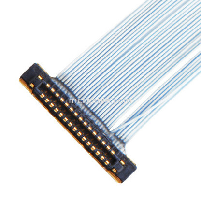 0.25mmピッチKEL XSLS20-30の監視カメラのためのマイクロ同軸ケーブルアセンブリ
