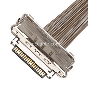 0.4mmピッチLVDS EDPケーブルの 20679-20pのマイクロ同軸lvdsの表示コネクター