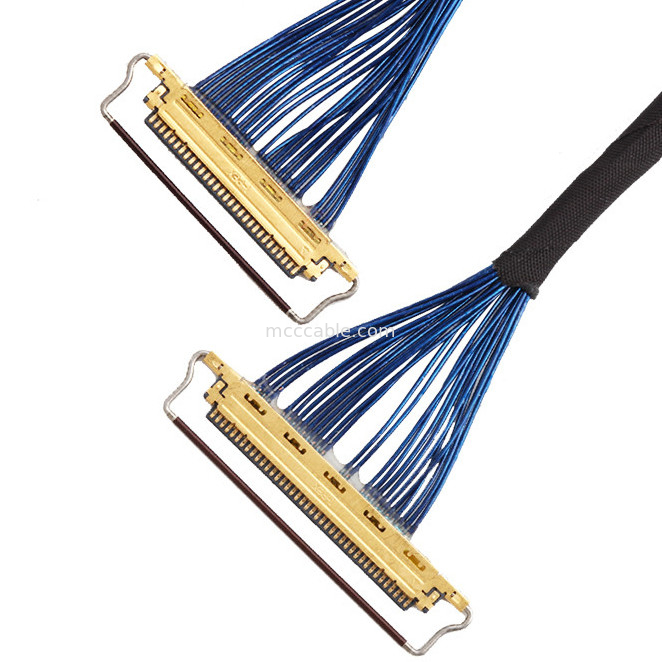 44AWG SGC LVDS EDPケーブルの 0.5mmピッチ20453-330t-13への20453-340t-13
