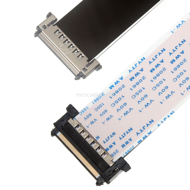 16 Pin FFC FPCケーブル0.5ピッチAのタイプ20628 80C 60V VW 1のlvdsの表示コネクター