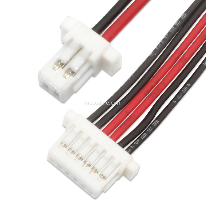 Jstは6Pin SH1.0にSH 1.0をワイヤーで縛る500MMをケーブルで通信する3mmへのJstのコネクターが注文ワイヤー馬具を錫メッキした