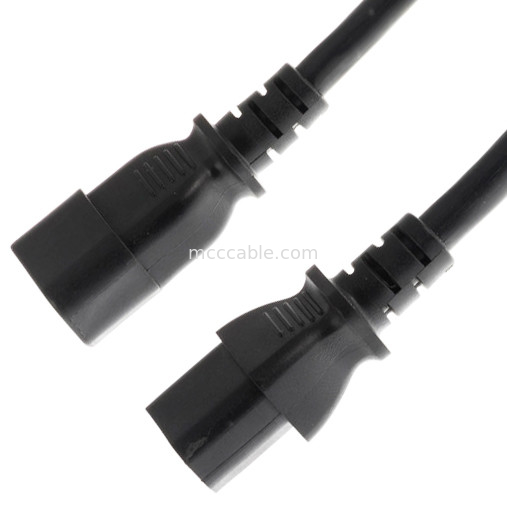 C13 から C14 10a 250v 電源コード 18 Awg C14 マット
