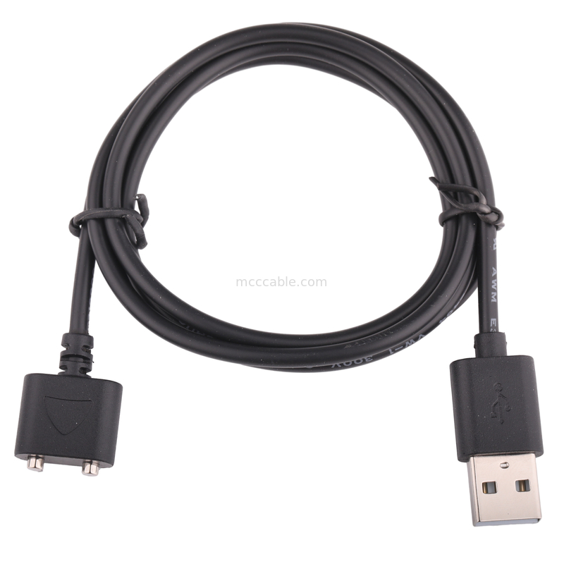 マグネット接続 USB 2.0 A / M 4p Ld ペナチュラル Hf ホワイト Pvc 45p Rohs