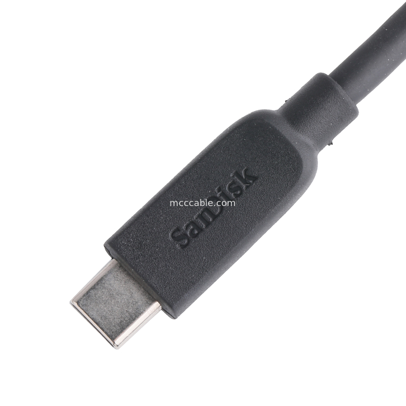 Rohs 外部ハードドライブケーブル Usb-C から Micro Usb 3.1 Gen 2 10 Gbps 長さ 調整