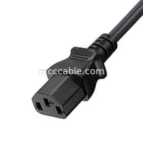 C13 To Uk プラグ 電源コード Bs1363 18awg 250v 長さ ほとんどのコンピュータ,プリンター,その他のデバイスに適しています