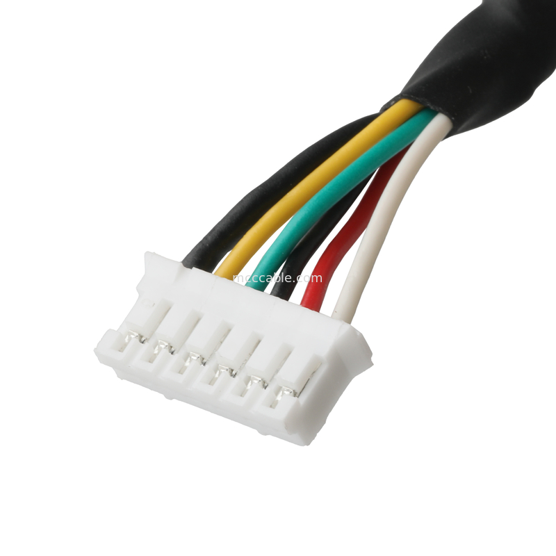 ROHSケーブル防水コネクタ M20 男性からJST PHR-6ワイヤ UL2464 24AWGX5C OEM / ODM