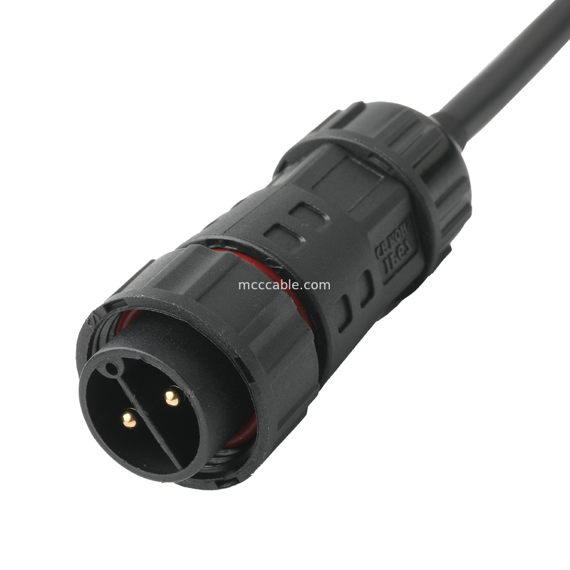 ROHSケーブル防水コネクタ M20 男性からJST PHR-6ワイヤ UL2464 24AWGX5C OEM / ODM