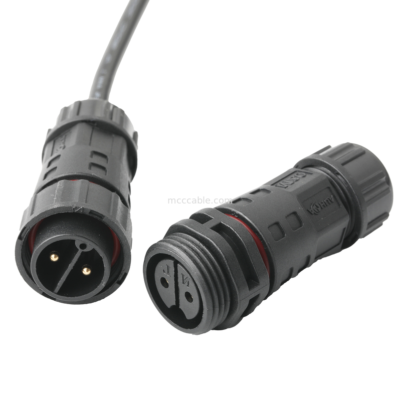 ROHSケーブル防水コネクタ M20 男性からJST PHR-6ワイヤ UL2464 24AWGX5C OEM / ODM