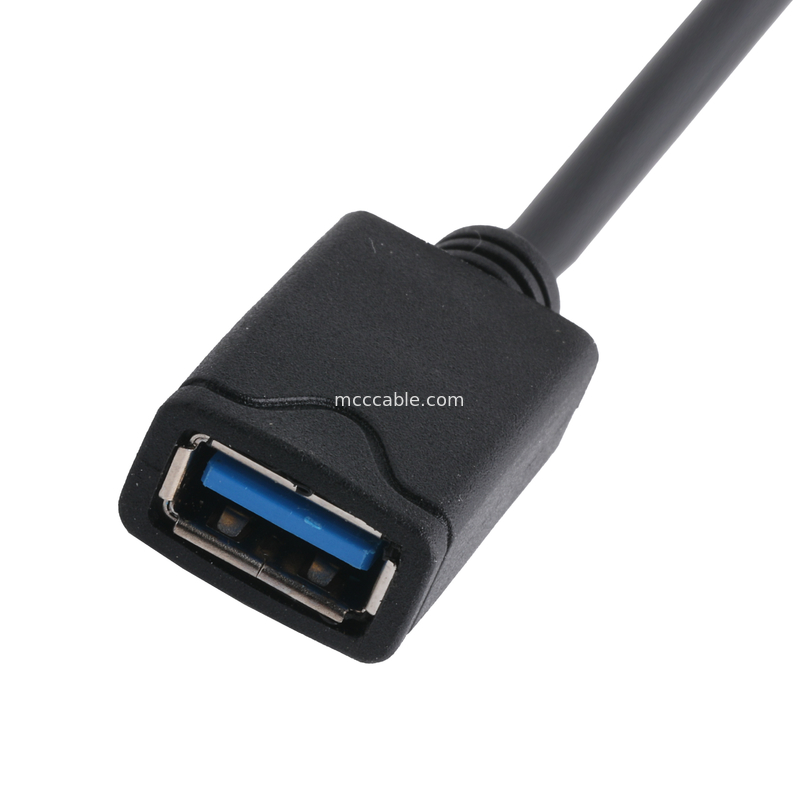 コネクタ アダプター Rohs Usb アダプターケーブル C型 男性 Usb - A型 女性 OEM / ODM カスタマイズ
