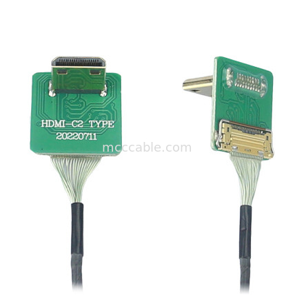 コネクタアダプター ®-VS 20525-020E-02 から 0.4mm ピッチ Hd HDMI アダプター タイプ ミニ HDMI-C カスタマイズ