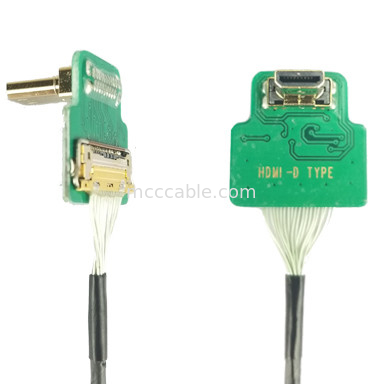 MIPI コンネクタ アダプター ROHS HDMI-D アダプター マイクロエルボウヘッド HDMI-D To 20454-220-02 20455 20453