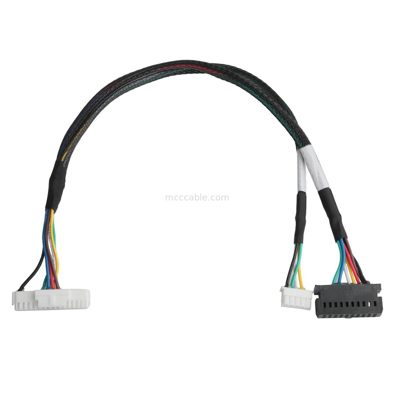 LHE PHSD-T 30P または EQU HSG から A2545 2*10P と LHE 2564-T11/T12 または EQU ケーブル接続