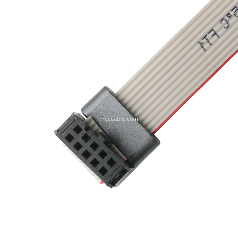 IDC FC-10Pin 2.54mmピッチ UL2651 28AWG*10P Idc フラットリボンケーブル 1.27mmピッチ 10ピン 電子OEM/ODM