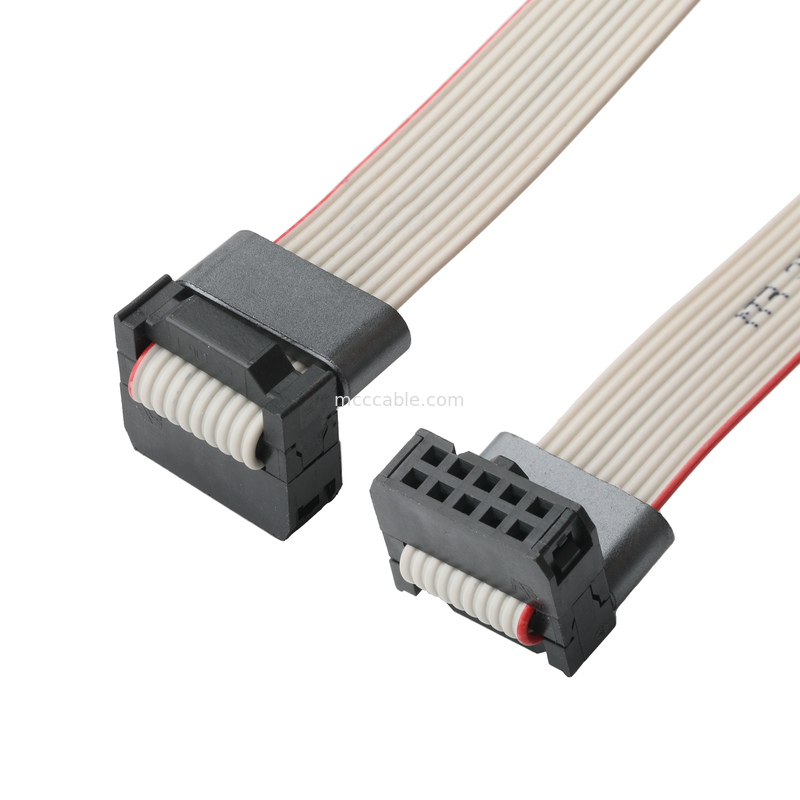 IDC FC-10Pin 2.54mmピッチ UL2651 28AWG*10P Idc フラットリボンケーブル 1.27mmピッチ 10ピン 電子OEM/ODM