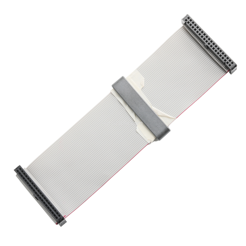 IDC FC-2*20P 40Pin 2.54mmピッチ 黒 PBT+G/F UL2651 28AWG Idc フラットリボンケーブル 1.27mmピッチ OEM/ODM