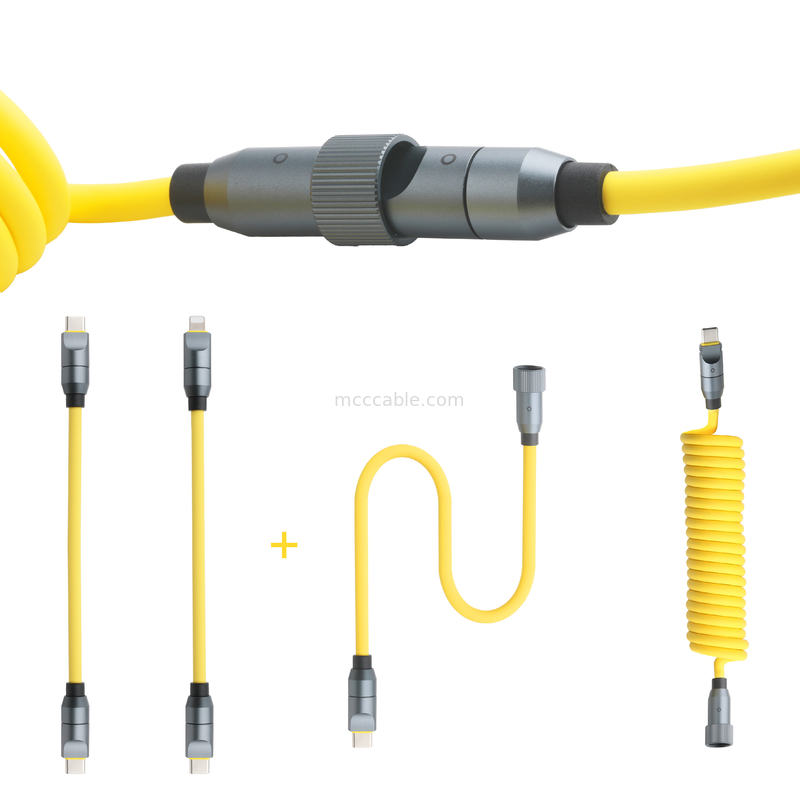 マイクロコアシアルUSB4.0雷4ケーブル 240W充電と雷速40Gbpsデータ転送