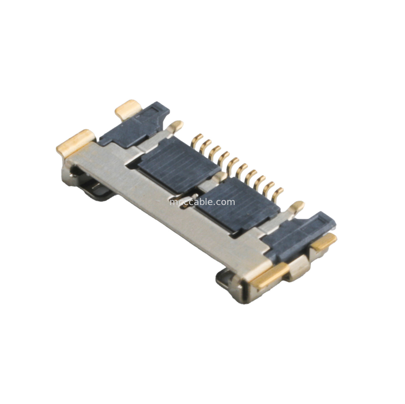 20633シリーズ 20Gbps/レーン 20525-210E-02 マイクロコアシアルコネクタ 0.4mm ピッチプレートエンドシート