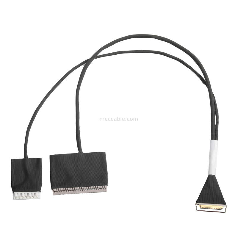 マイクロコアシアル 20453-230T から DF14-30P と JST EH-7P 30P ケーブル組 0.5mm ピッチ OEM/ODM