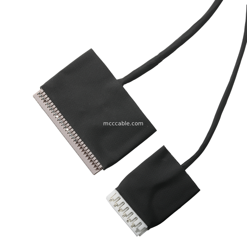 マイクロコアシアル 20453-230T から DF14-30P と JST EH-7P 30P ケーブル組 0.5mm ピッチ OEM/ODM