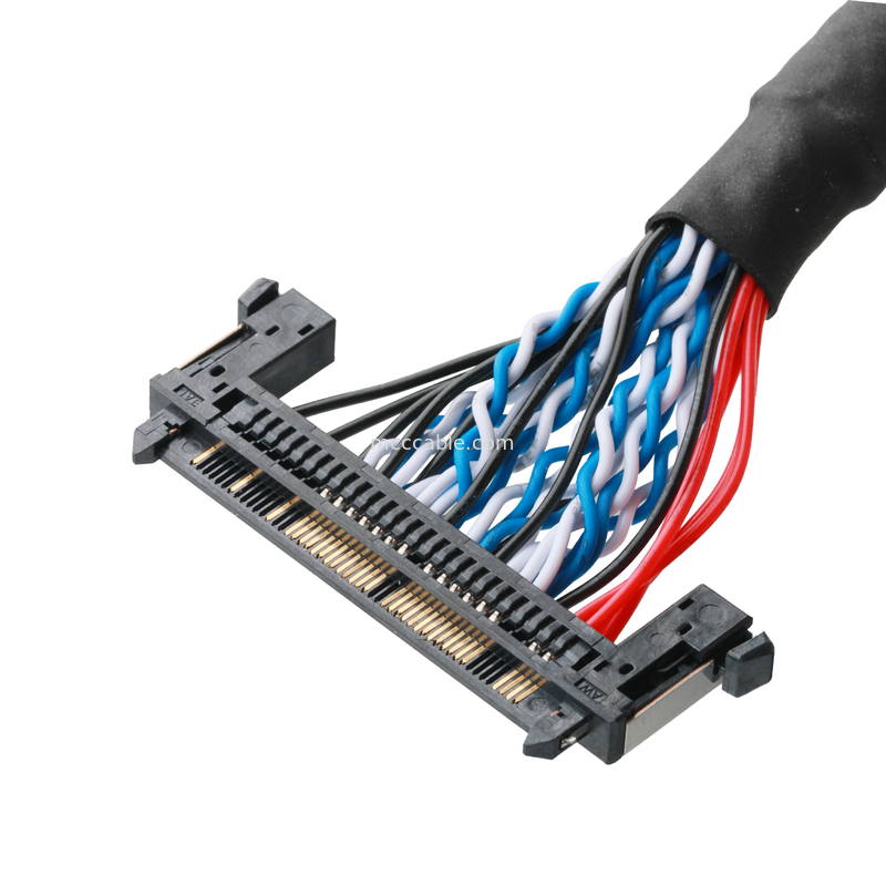 JAE FI-RE51HL-51Pin To  DF13-40DS ワイヤケーブル UL1061 30AWG 長さ オーダーメイド OEM/ODM