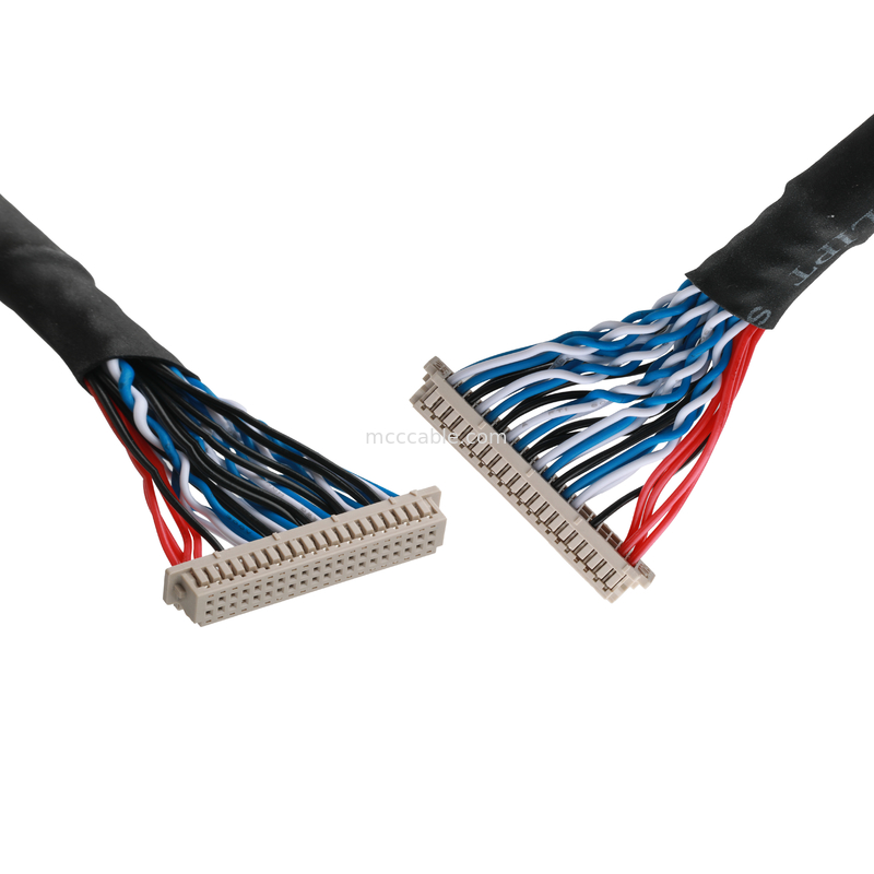 JAE FI-RE51HL-51Pin To  DF13-40DS ワイヤケーブル UL1061 30AWG 長さ オーダーメイド OEM/ODM