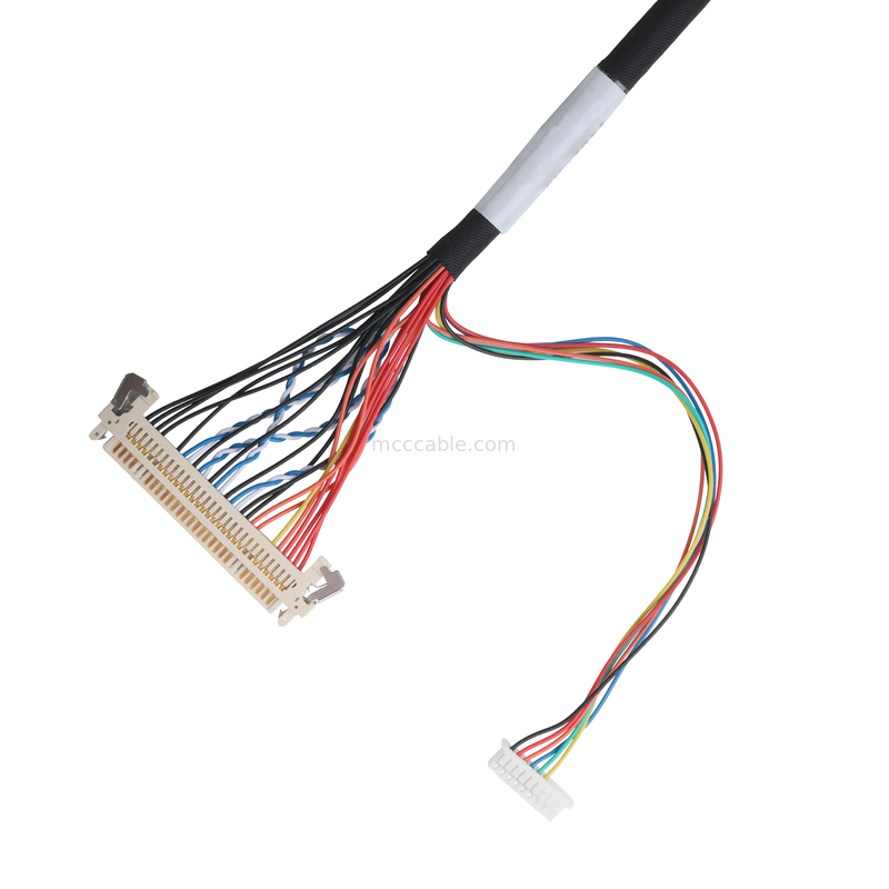 LVDSケーブル FI-X30HL 30P から DF20A-40P または 9P HSGケーブル同軸接続器 OEM/ODM