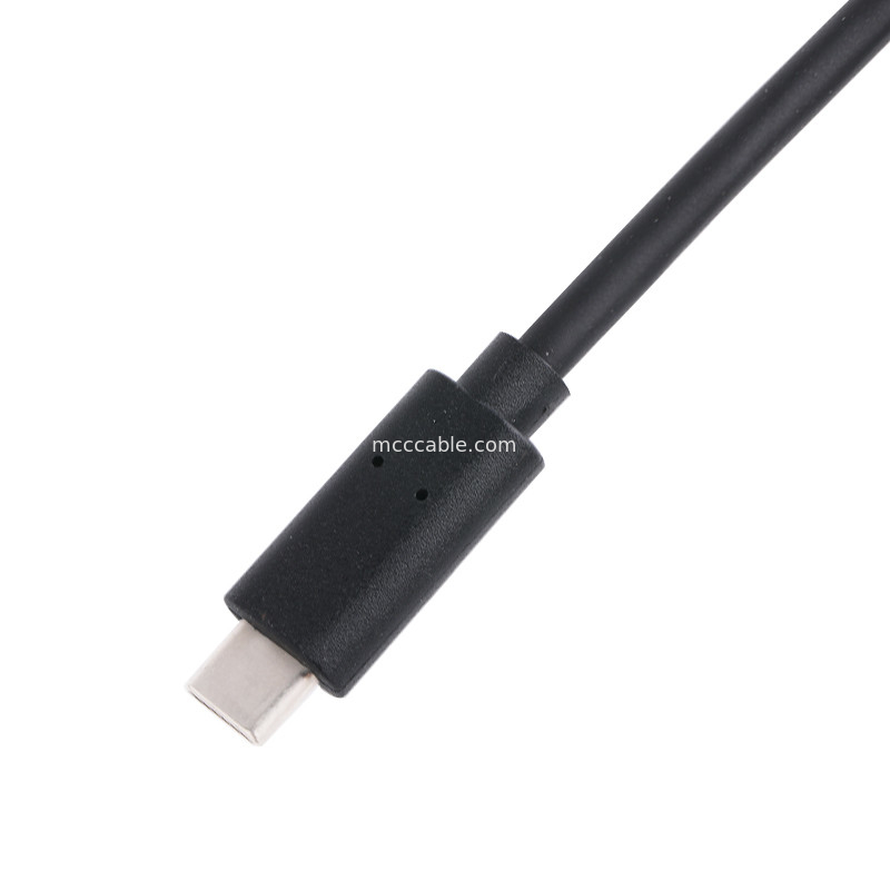 20P 女性USB3.0タイプCからIDCアダプターケーブル 内部抵抗 ブラックPVCワイヤー OEM ODM