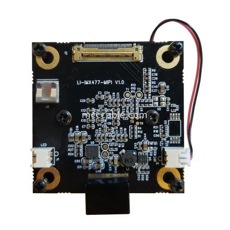 マイクロコアックスLI-JXAV-MIPI-ADPT-4CAMカメラボードとデザインカメラコネクタ FAW-1233-02ケーブル OEM/ODM