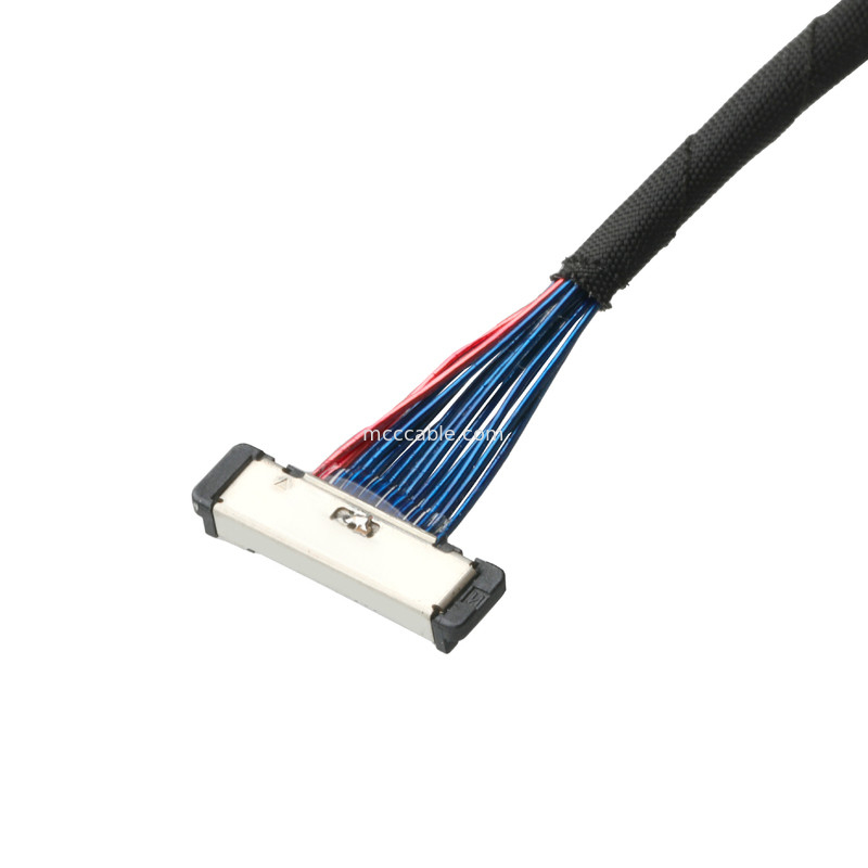 マイクロコアシアルケーブル 20380コネクタ 20380-R14T-06 0.4mmピッチ 14Pコネクタ