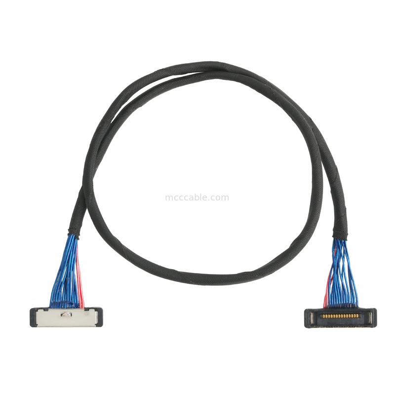 マイクロコアシアルケーブル 20380コネクタ 20380-R14T-06 0.4mmピッチ 14Pコネクタ