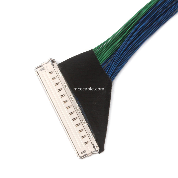 PLUS 20788 060T 01 0.4 mm ピッチEDP lvds 60 PIN マイクロコアシアルケーブル