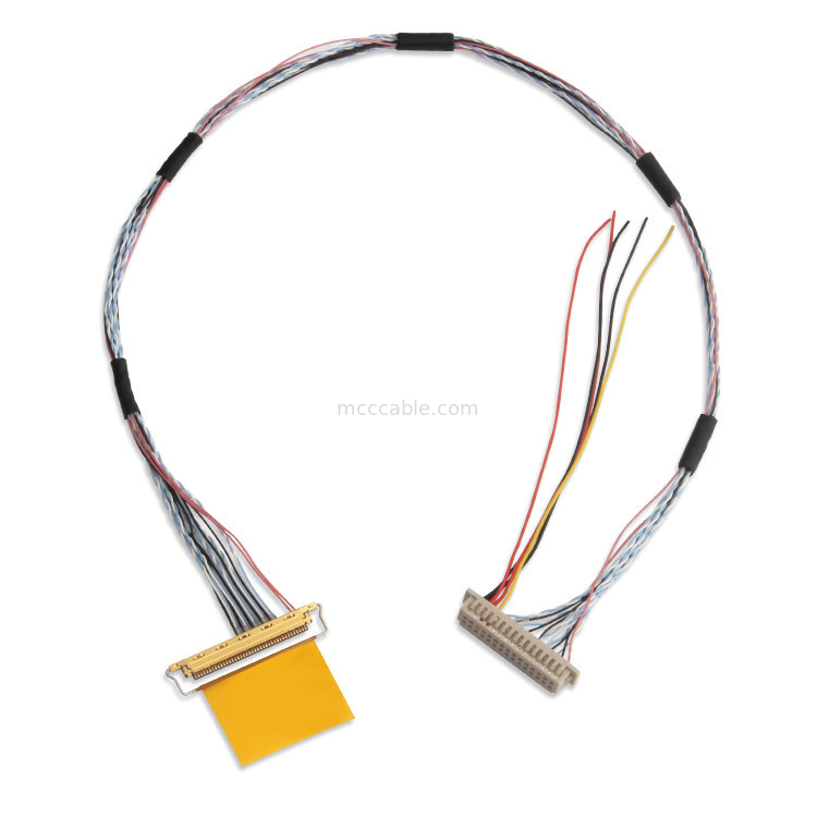 1.25mm 0.5mm Lvds同軸ケーブル Df13 30ds 1.25〜20453-240T-03 0.5mmピッチ