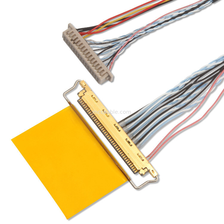 1.25mm 0.5mm Lvds同軸ケーブル Df13 30ds 1.25〜20453-240T-03 0.5mmピッチ
