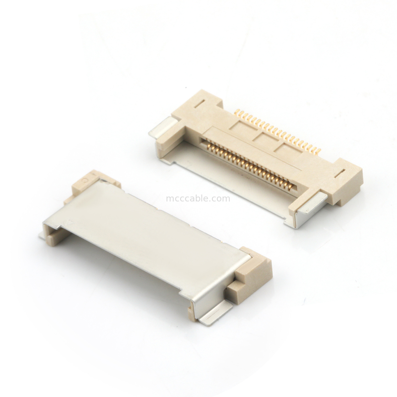 LVDSケーブル 20143-020E-20F マイクロコアキシアル空中ケーブルコネクタ 0.5mm ピッチ 電子機器用
