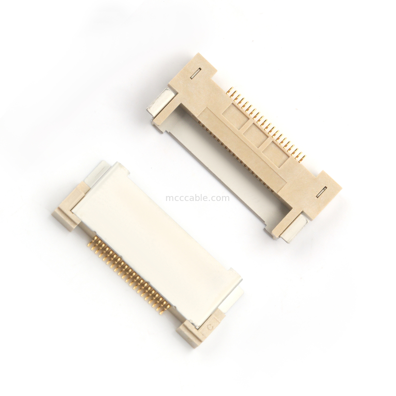 LVDSケーブル 20143-020E-20F マイクロコアキシアル空中ケーブルコネクタ 0.5mm ピッチ 電子機器用