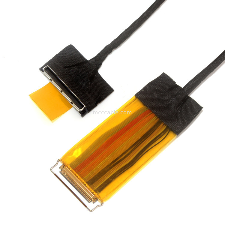 50AWG 0.5mmピッチのLvds Edpは 30 Pin 20454-030t Jae FiD44c2 Eをケーブルで通信する