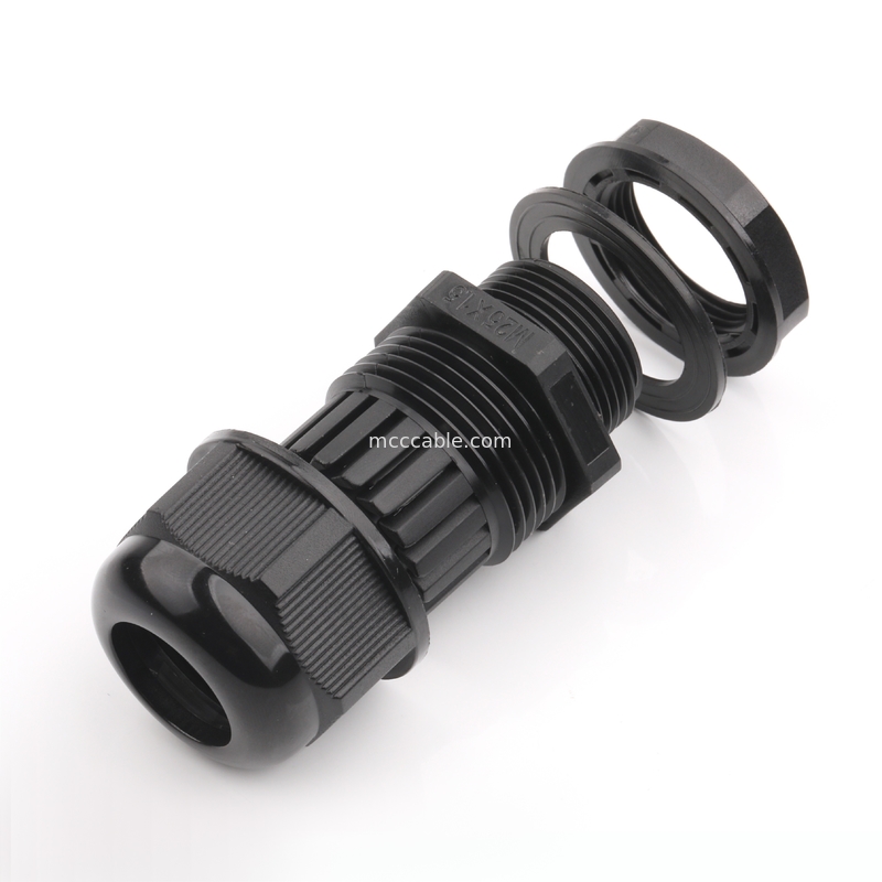 M25 3Pin / 4Pin / 6Pin / 7Pin / 8Pin の産業用防水コネクタシェルは,カスタマイズされたワイヤ処理 OEM / ODM をサポートします