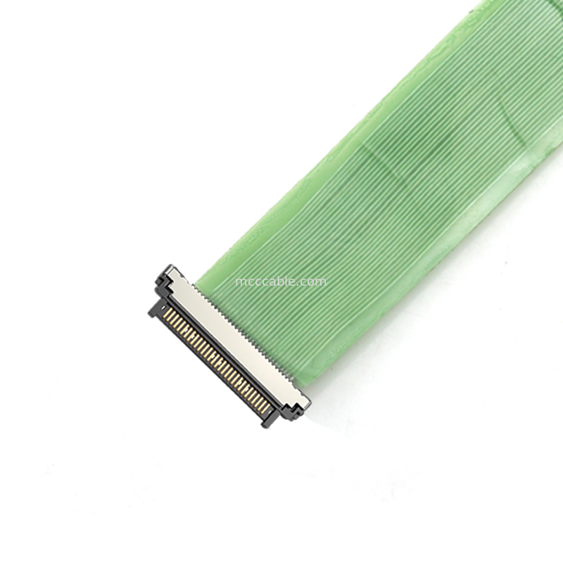 0.4mm USL20-30SS-020BH Micro Coax Ribbon Cable AEC-Q200 Certified For Automotive In-Cabin Monitoring Systems