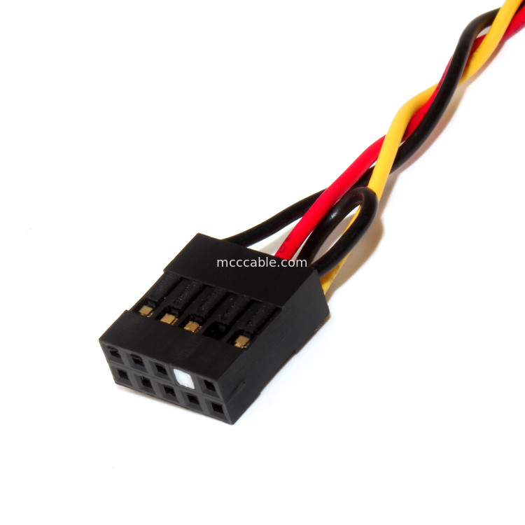 10POS 2.54MMピッチのMolex 22-55-2101ヘッダー3.5MMのパネルの台紙可聴周波ジャック