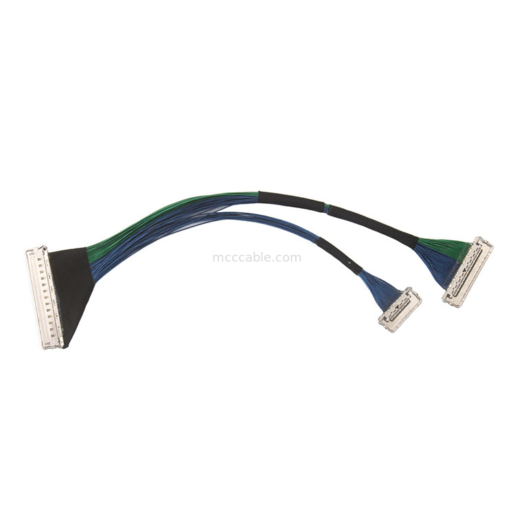 PLUS 20788 060T 01 0.4 mm ピッチEDP lvds 60 PIN マイクロコアシアルケーブル